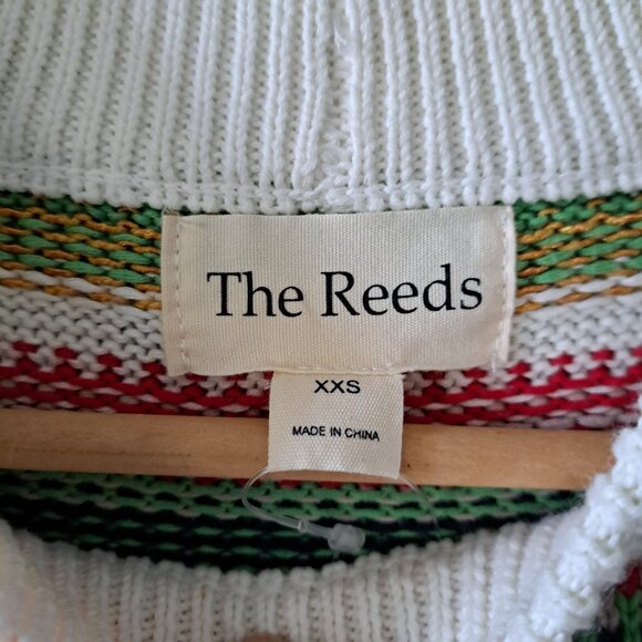 ❤️J. Crew "The Reeds" Modern Preppy Multicolor Striped Knit Sweater XXS - Picture 7 of 10